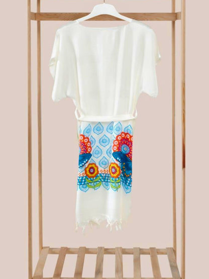 Bulk Beachwear Printed Authentic Pattern Pack of 3 Bamboo & Cotton Pareo by Cottonpolis-3