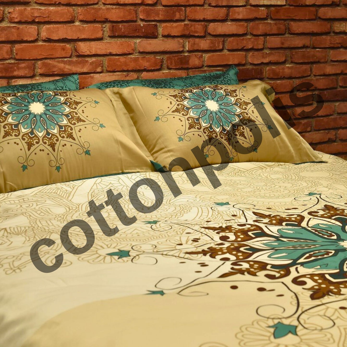 Wholesale Authentic Patterned Duvet Cover and Sets Premium Series, 100% Turkish Cotton Bedding Sets by Cottonpolis