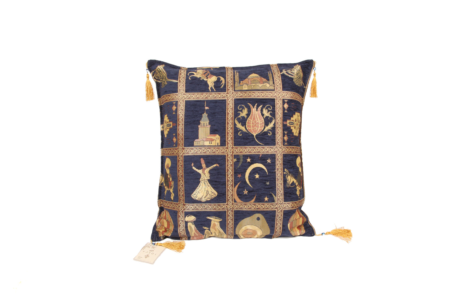 Wholesale Decorative Throw Pillows, %100 Cotton Traditional Turkish Pillowcases by Cottonpolis