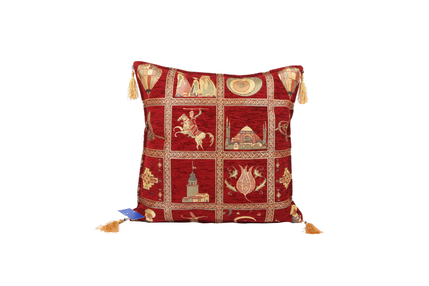 Wholesale Decorative Throw Pillows, %100 Cotton Traditional Turkish Pillowcases by Cottonpolis