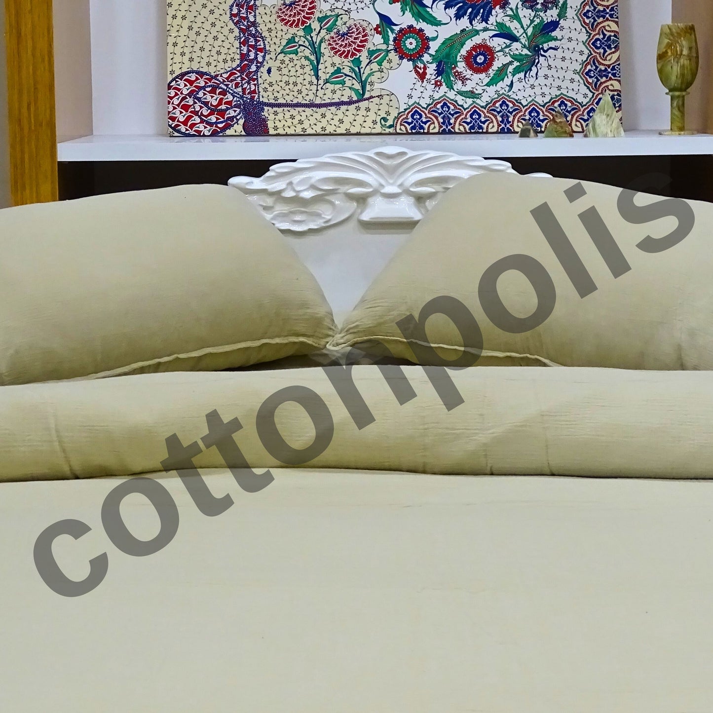 Wholesale Muslin Solid Color Duvet Cover and Sets, Organic 100% Turkish Cotton Bedding Sets by Cottonpolis