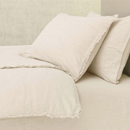 Wholesale Muslin with Fringed Duvet Cover and Sets, Organic 100% Turkish Cotton Bedding Sets by Cottonpolis