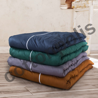 Wholesale Striped Plain Duvet Cover and Sets, Organic 100% Turkish Cotton Bedding Sets by Cottonpolis