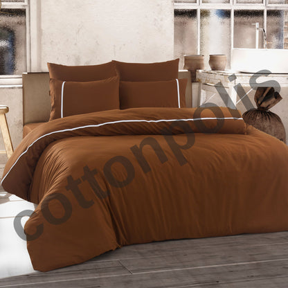 Wholesale Striped Plain Duvet Cover and Sets, Organic 100% Turkish Cotton Bedding Sets by Cottonpolis