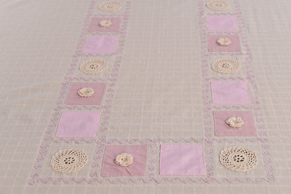 Wholesale Tablecloths Patterned, 100% Cotton Table Linen Sets by Cottonpolis