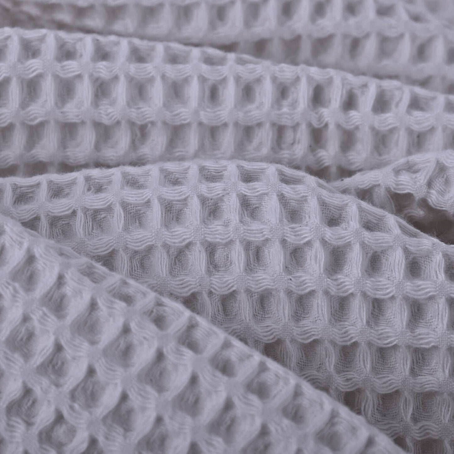 Wholesale Waffle Fabric, Honeycomb Weave by Yard, 100% Turkish Cotton Waffle Cloth by Cottonpolis-4