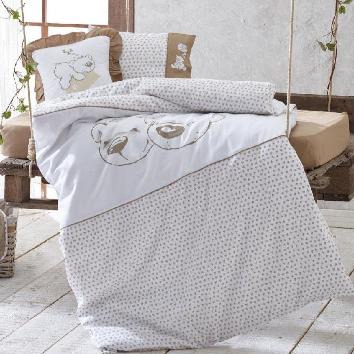 Wholesale Baby Duvet Cover and Sets, 100% Turkish Cotton Luxury Babies Bedding Sets by Cottonpolis-1