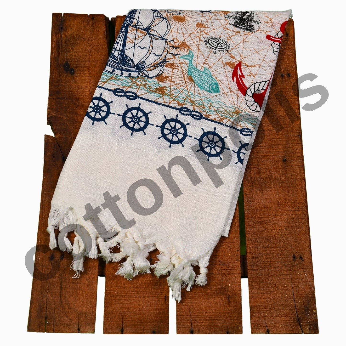 Mixed Patterns - Wholesale Printed Turkish Beach Towels-63